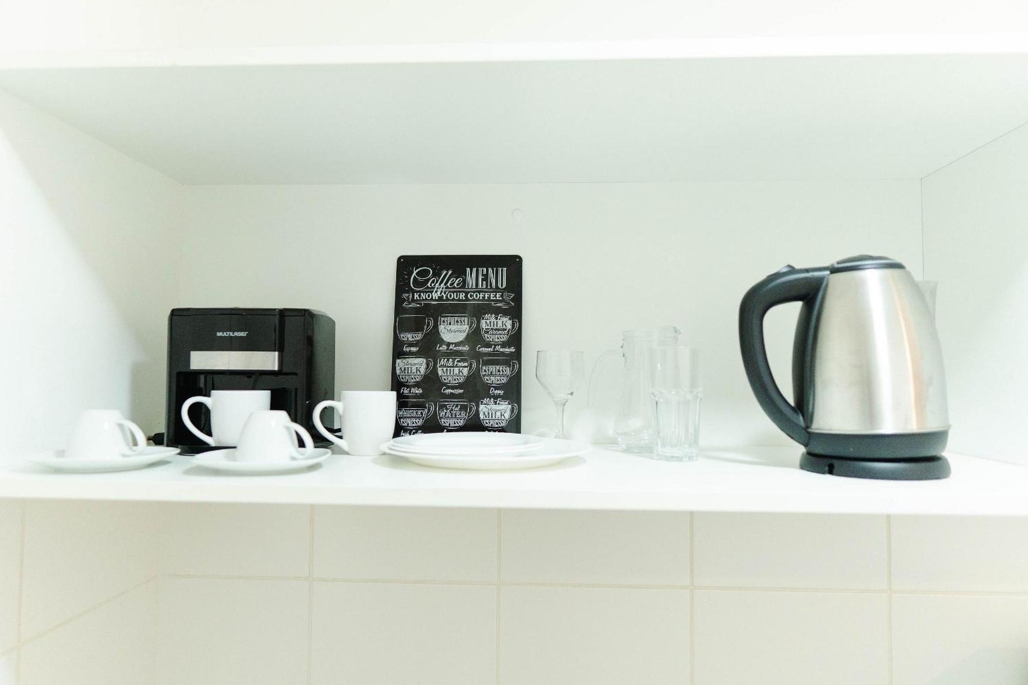 Apartamento V1318 Lindo Flat Aconchegante Em Andar Alto